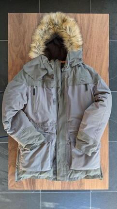 Tussen Particulieren - Warme winter jas SH900 kaki Large