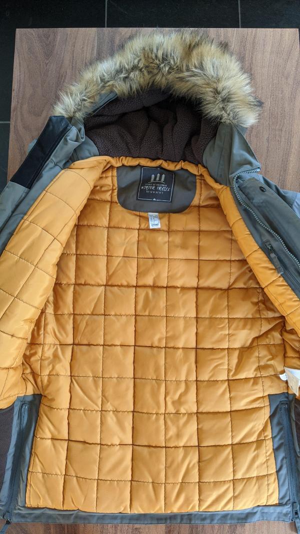 Tussen Particulieren - Warme winter jas SH900 kaki Large 4/5