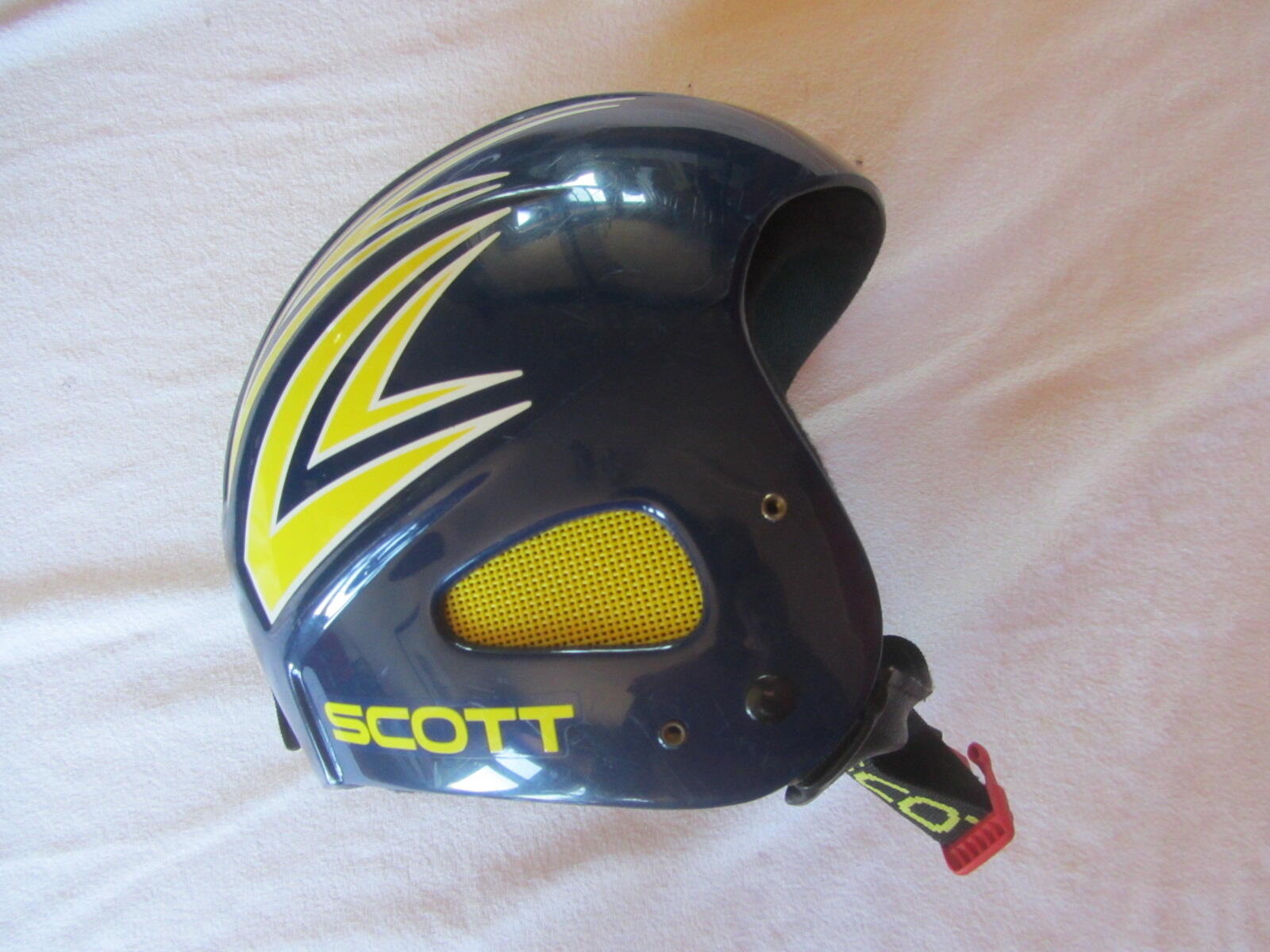 Casque de Ski Scott Enfant Bleu Foncé/Jaune 5/5