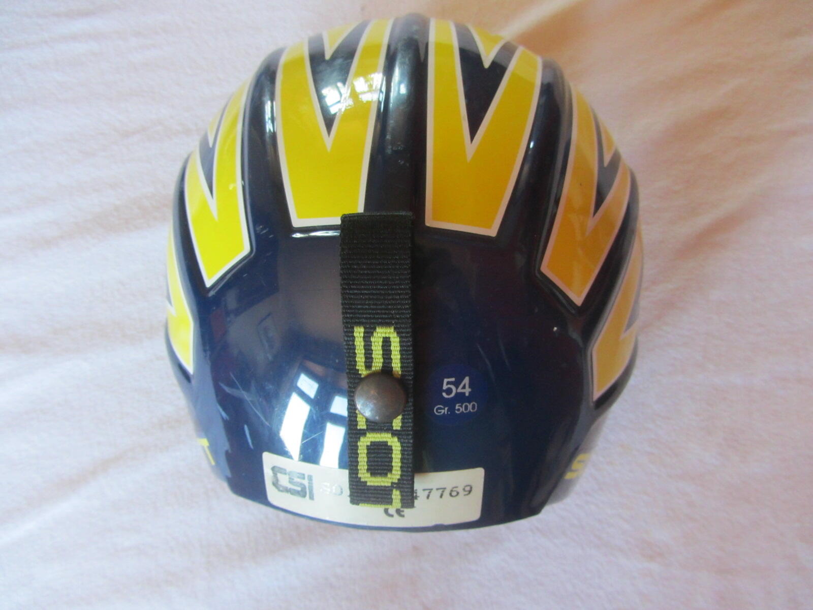 Casque de Ski Scott Enfant Bleu Foncé/Jaune 4/5