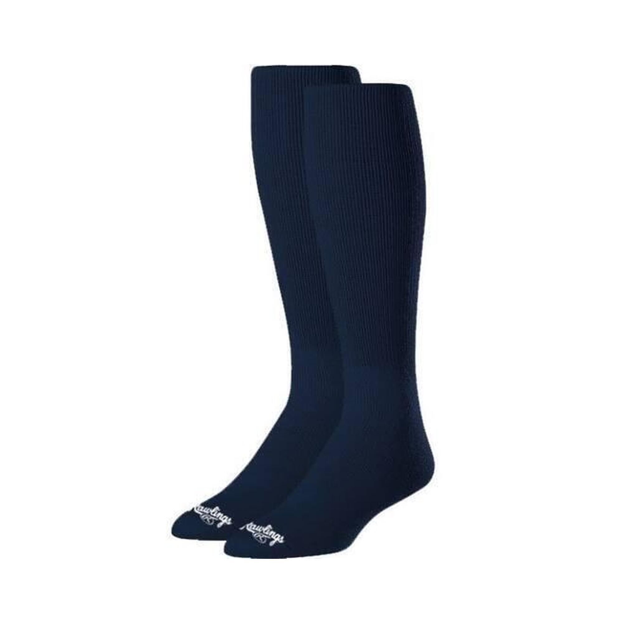 Chaussettes de baseball Rawlings (2 paires) S Columbia Blue