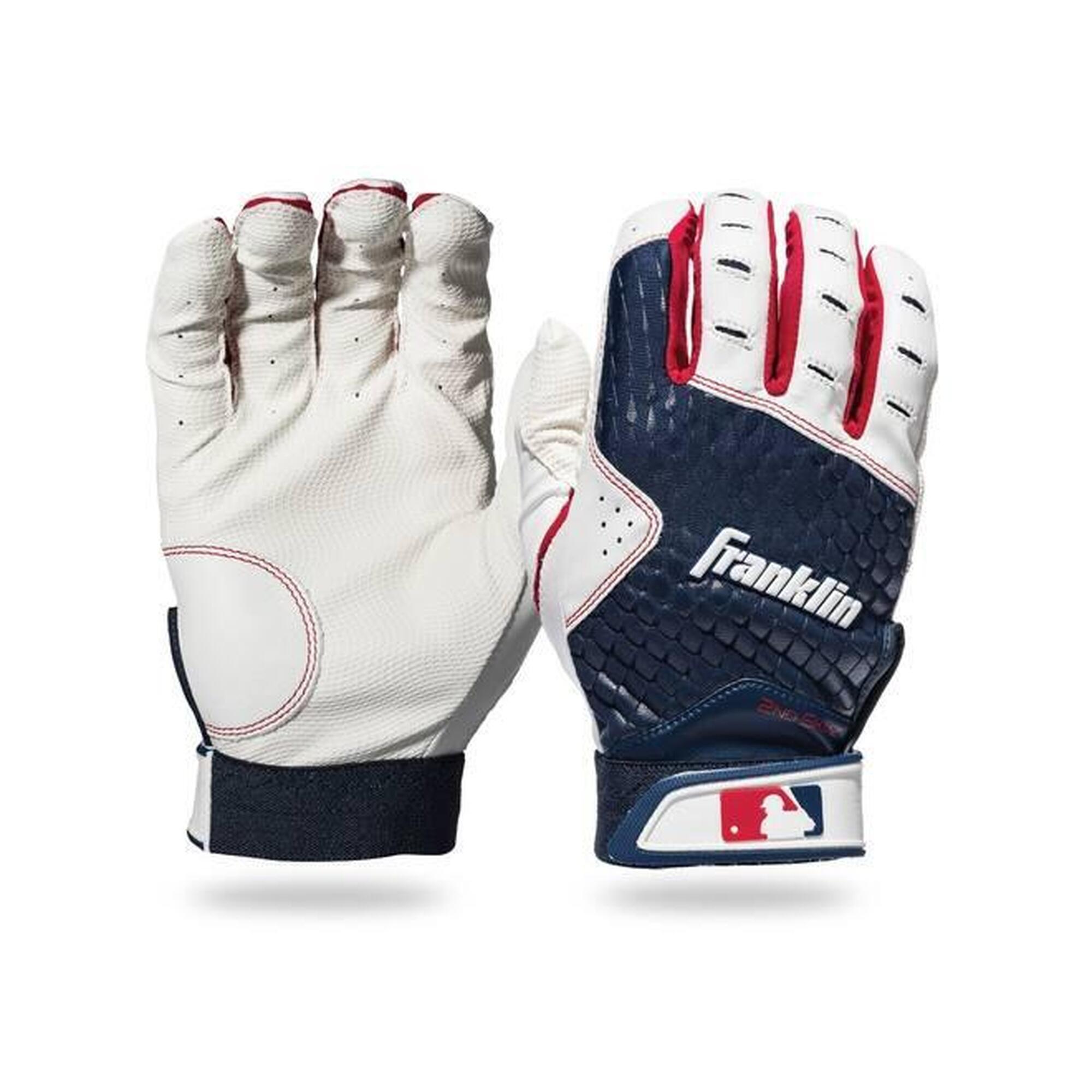 Gants de baseball - Softball - 2ND-SKINZ - (noir) - Adultes Large