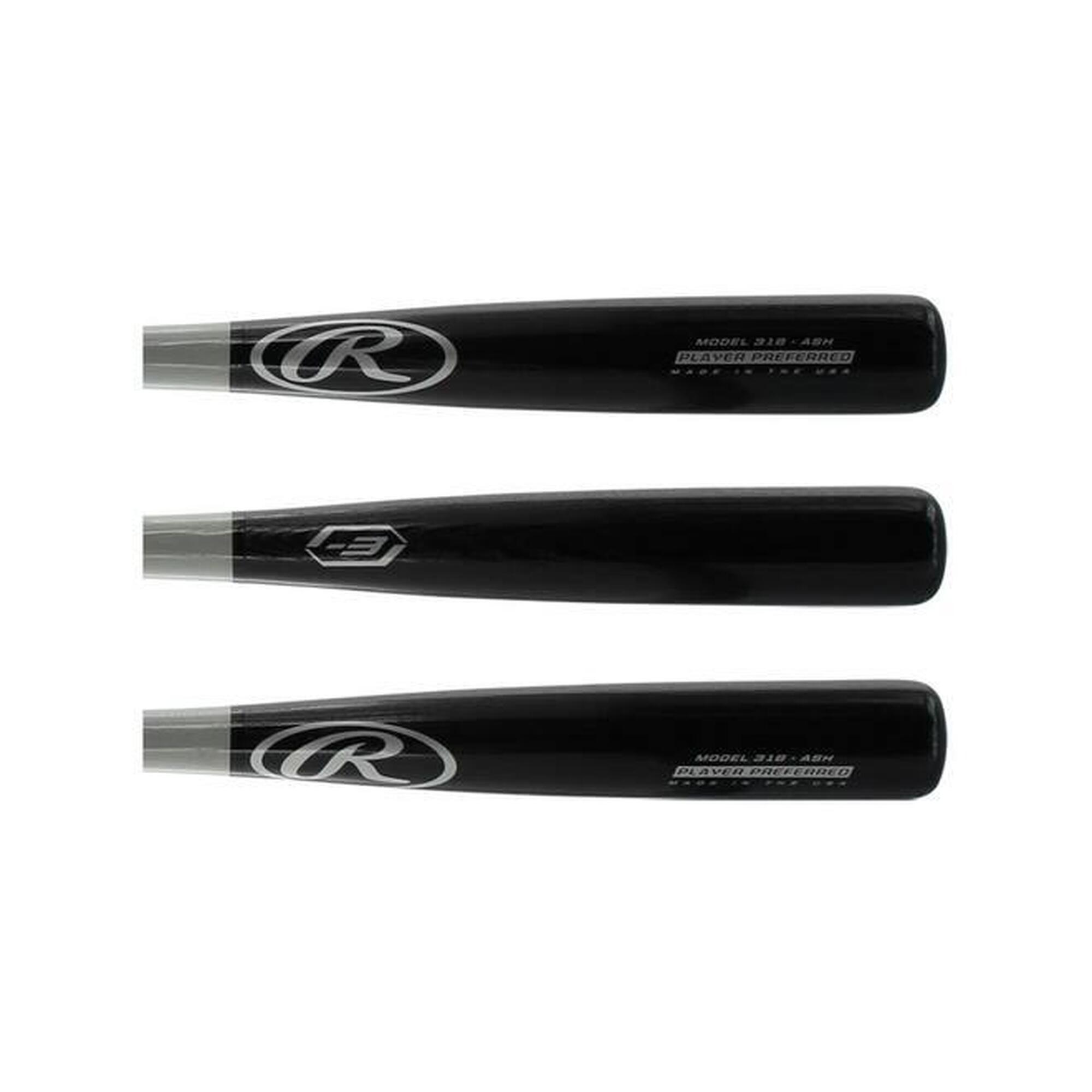 Rawlings 318RAW Player Preferred Batte en bois de frêne 34 pouces