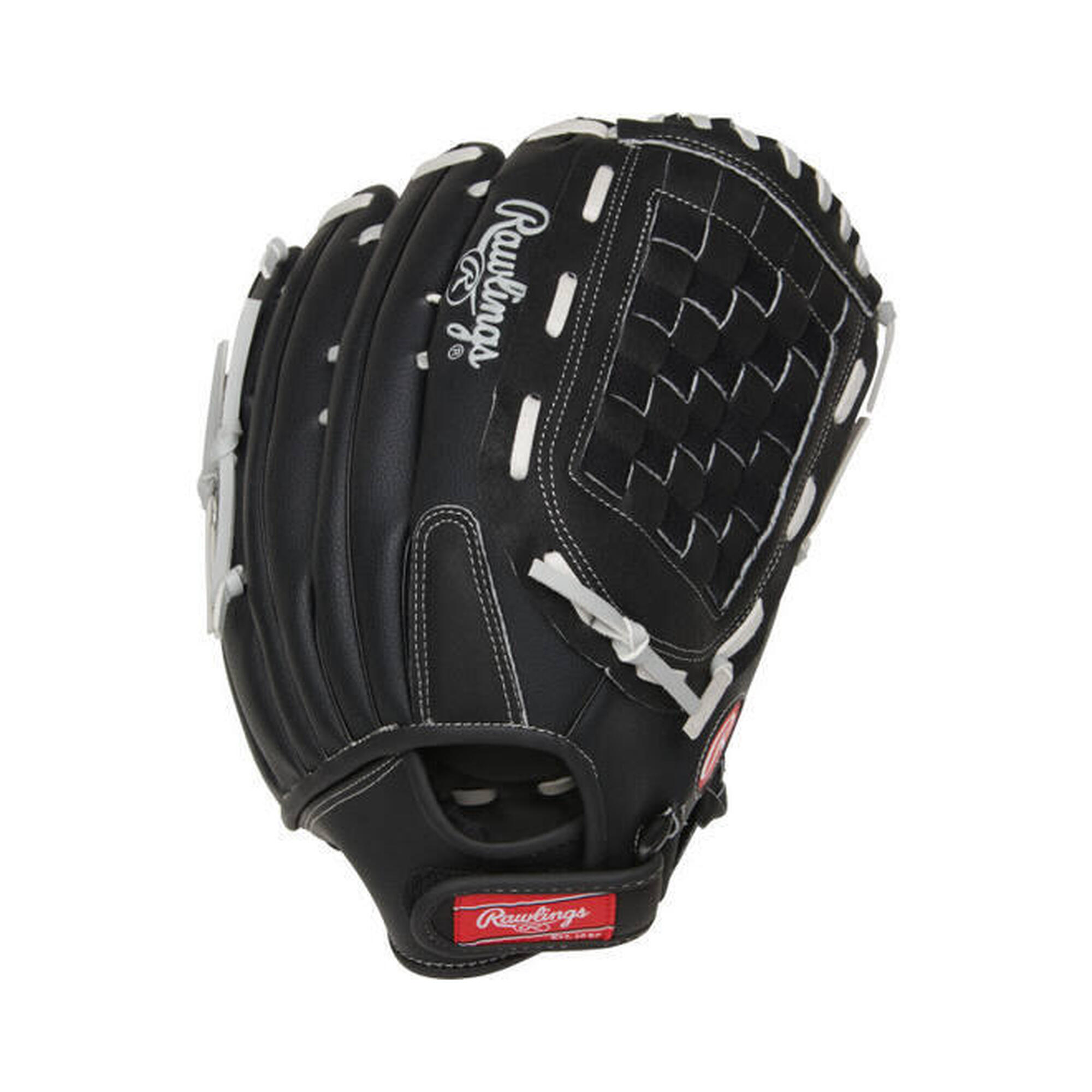 RSB140GB Gant de Baseball Softball - Adultes - Noir/Gris - 14 pouces