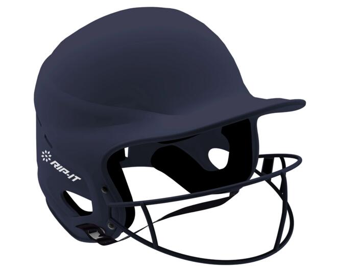 Casco da battuta RIP-IT Vision Pro Softball XL Scarlatto 3/4