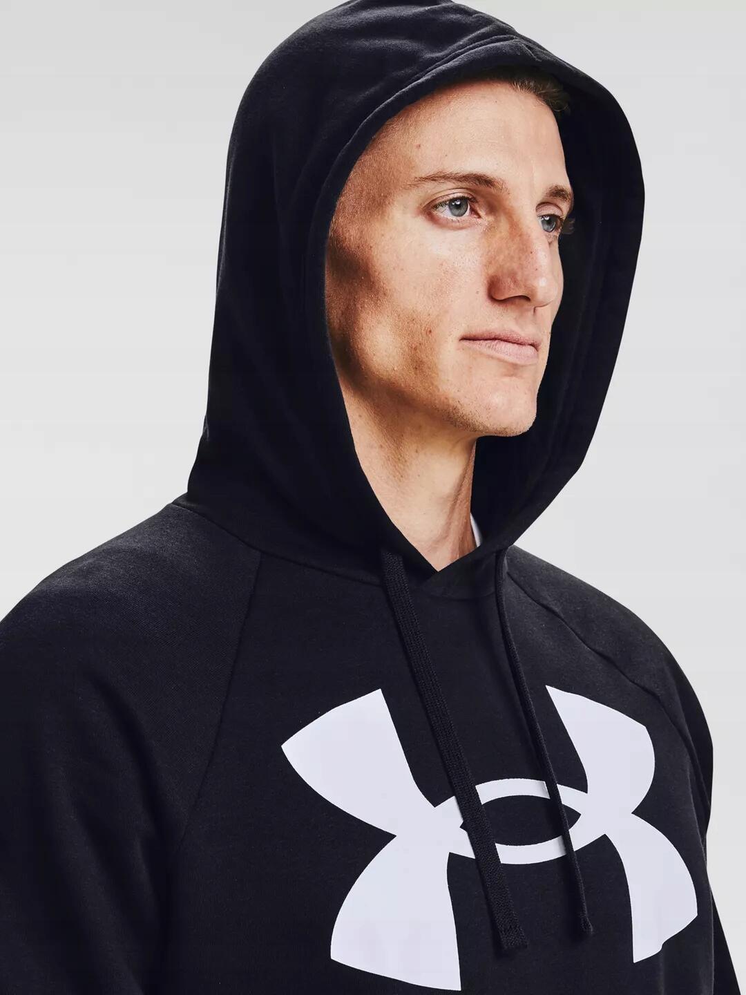 Under Armour Rival Fleece Big Logo Hd Herren Kapuzenpullover 5/7