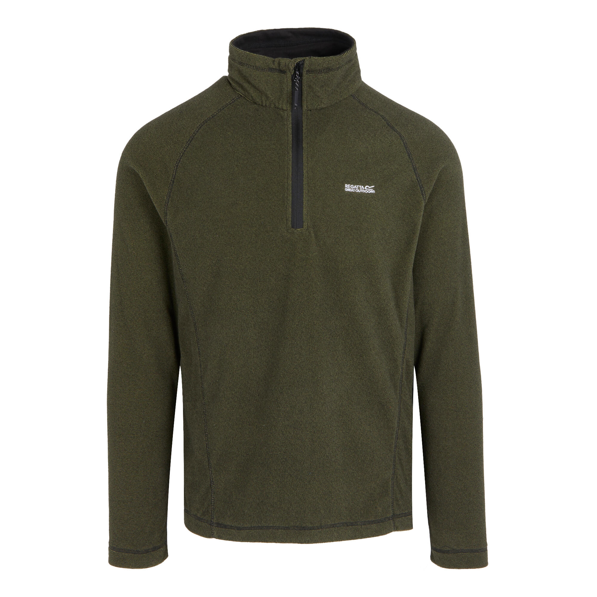 olive green / black