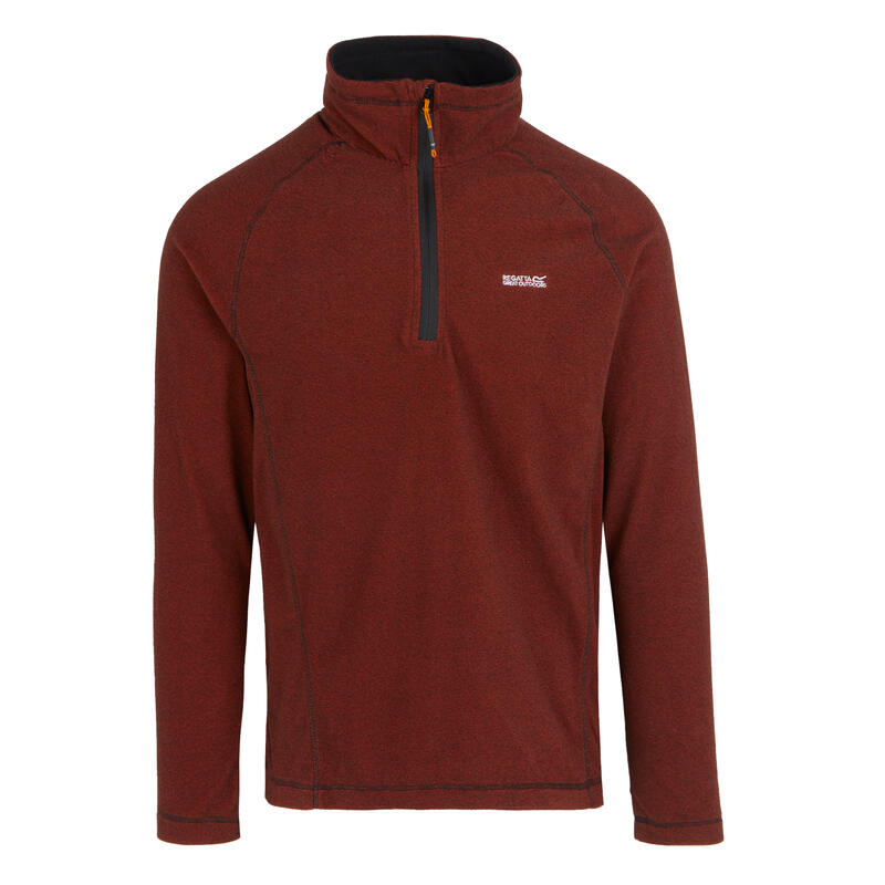 Polaire MONTES Homme (Ocre Rouge / Noir)