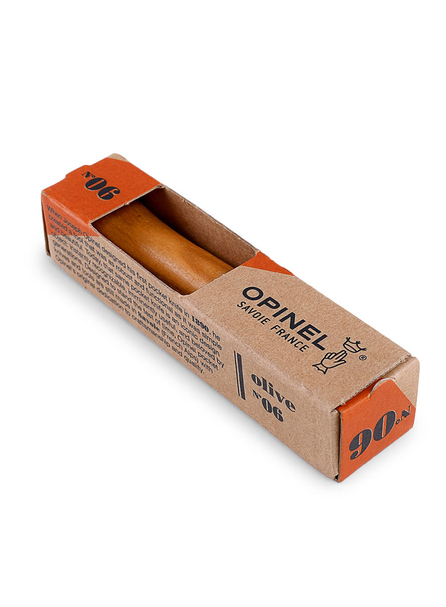 couteau pliant No 6 couteau de poche chêne olive noix bois padouk acier 5/5
