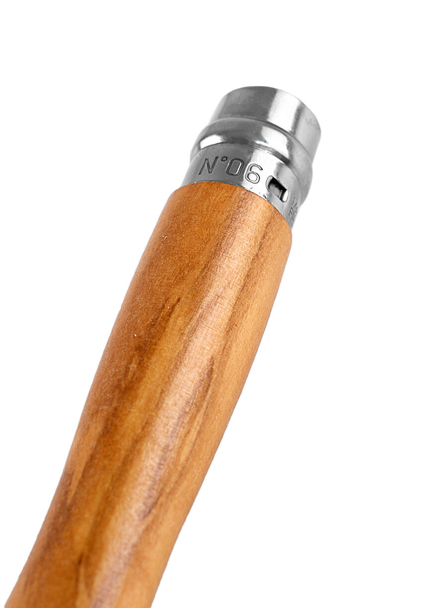 couteau pliant No 6 couteau de poche chêne olive noix bois padouk acier 4/5