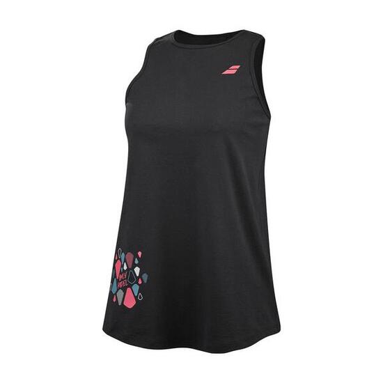 Camiseta Sin Mangas Babolat Cotton Tank Mujer