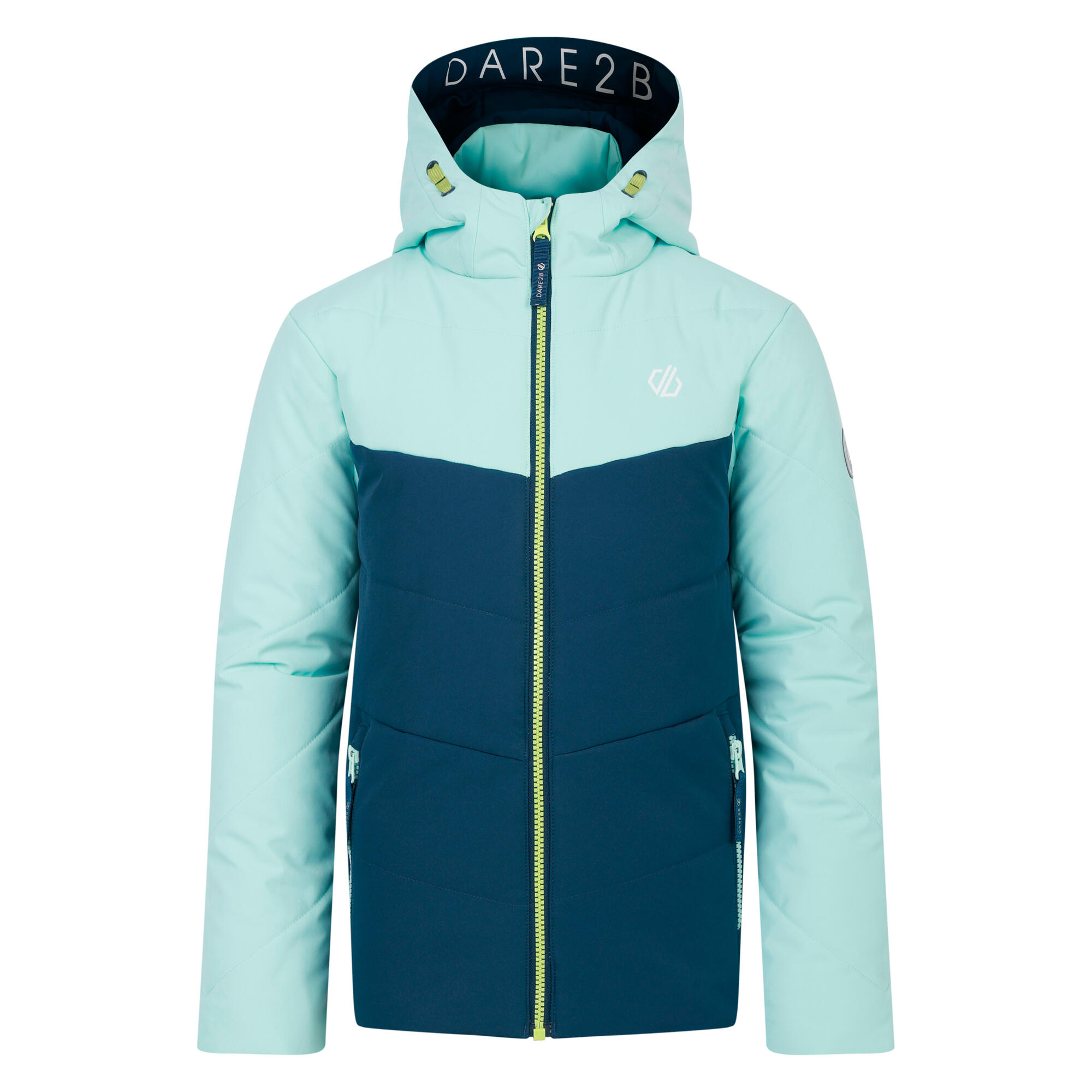 DARE 2B Childrens/Kids Jolly Padded Jacket (Moonlight Denim/Water Ballet)