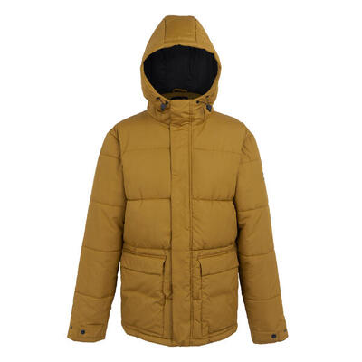 Heren falkner gewatteerd jack (umber)