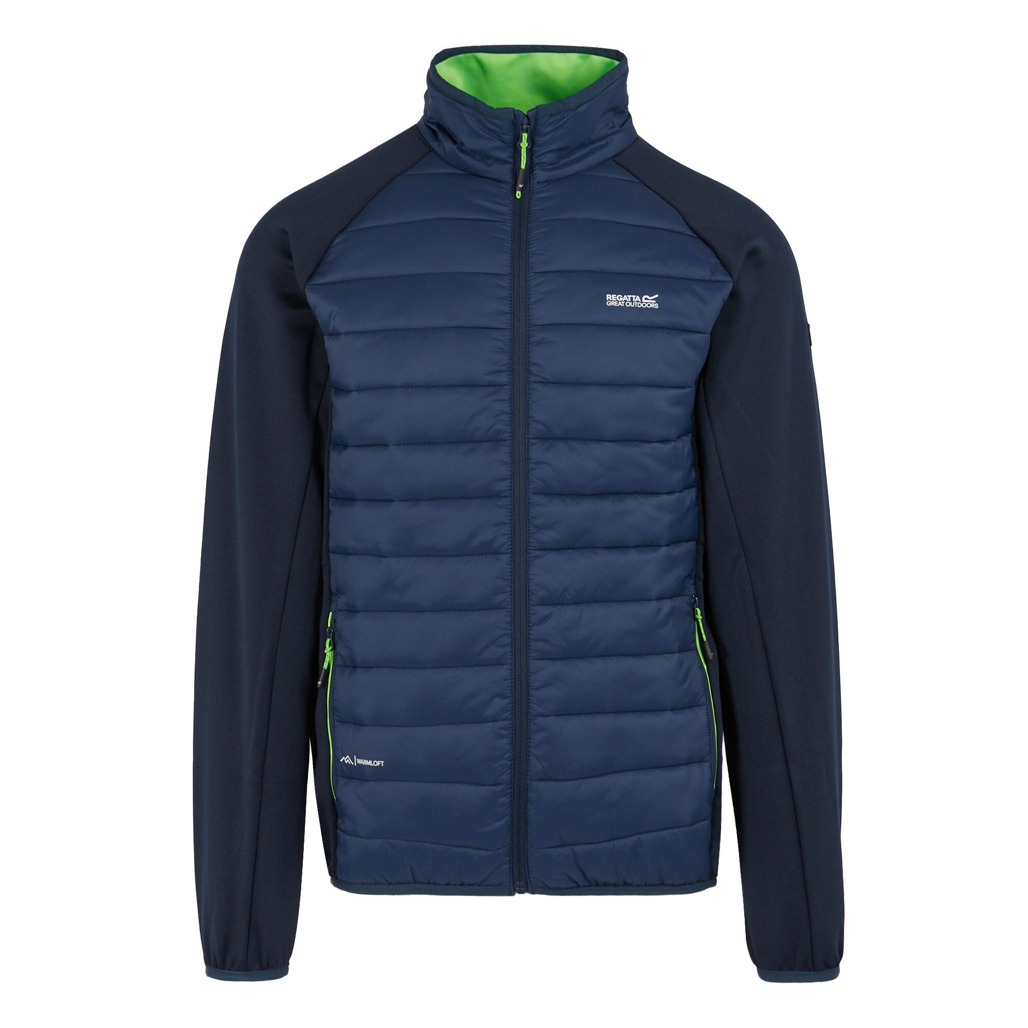 navy blue / green