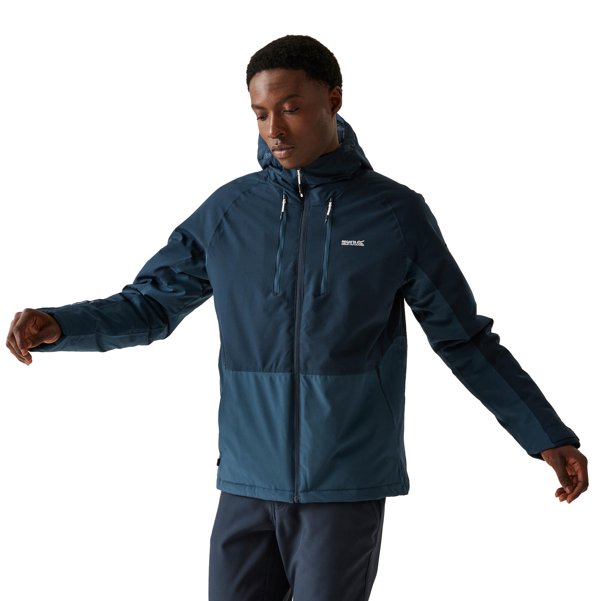 navy blue / cloudy blue