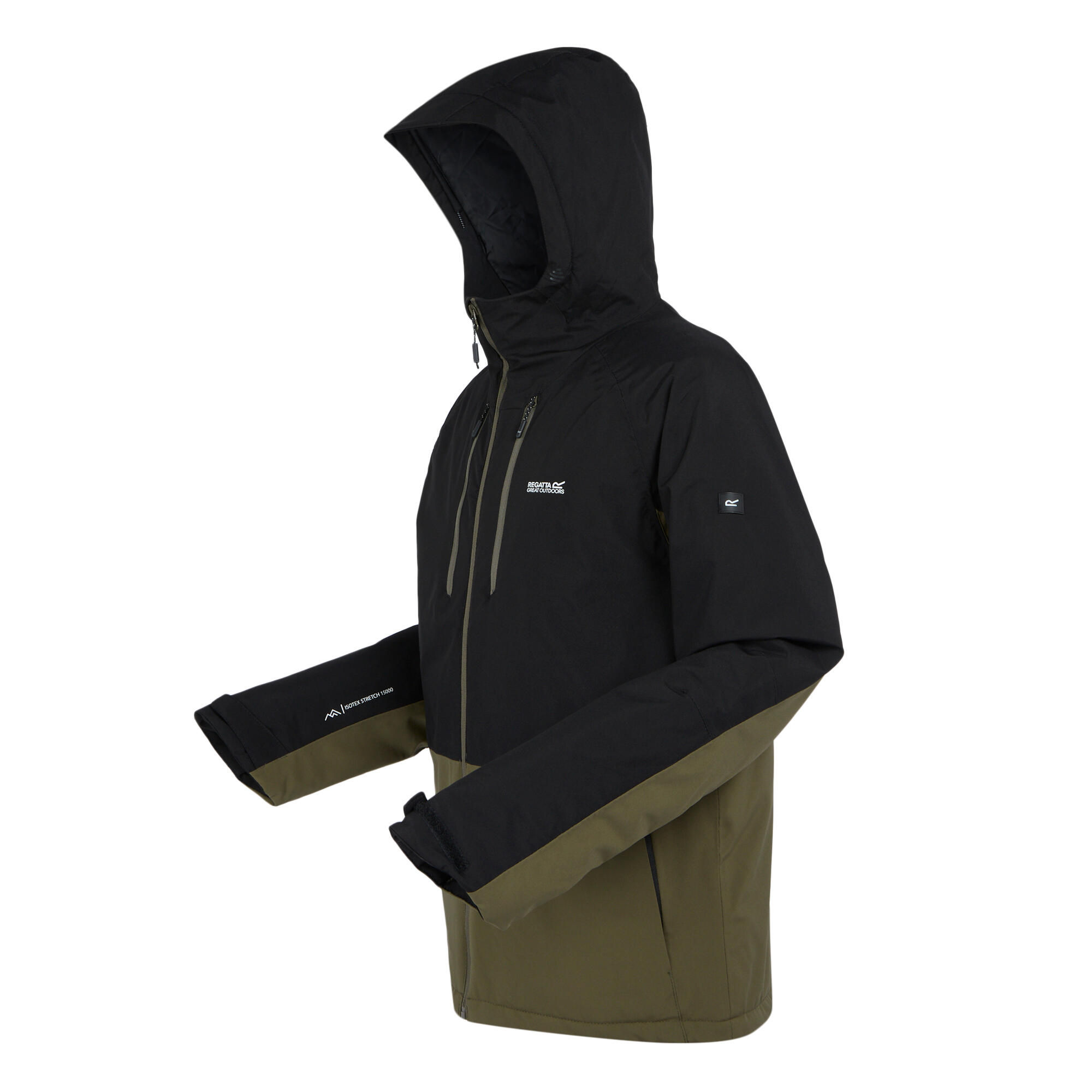 Giacca Imbottita Uomo Regatta Highton III Coccodrillo Nero 3/4
