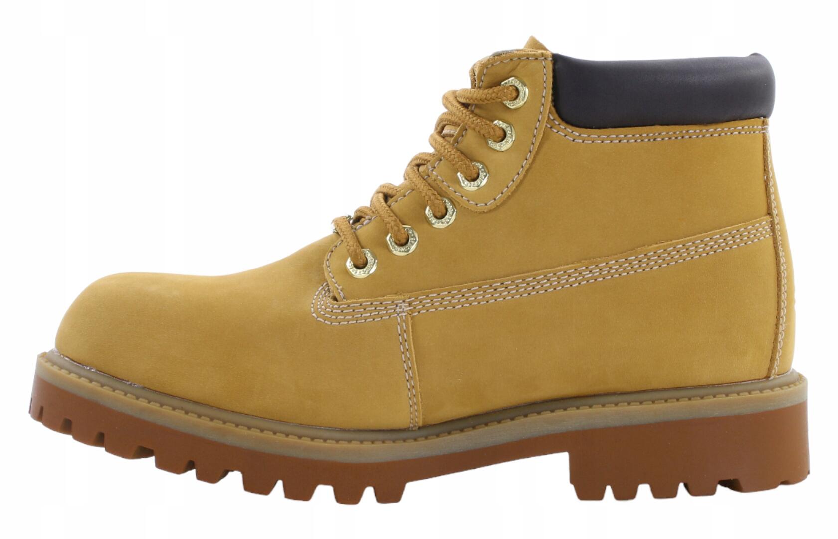 Buty trapery na co dzień męskie SKECHERS SERGEANTS VERDICT wysokie skóra 2/4