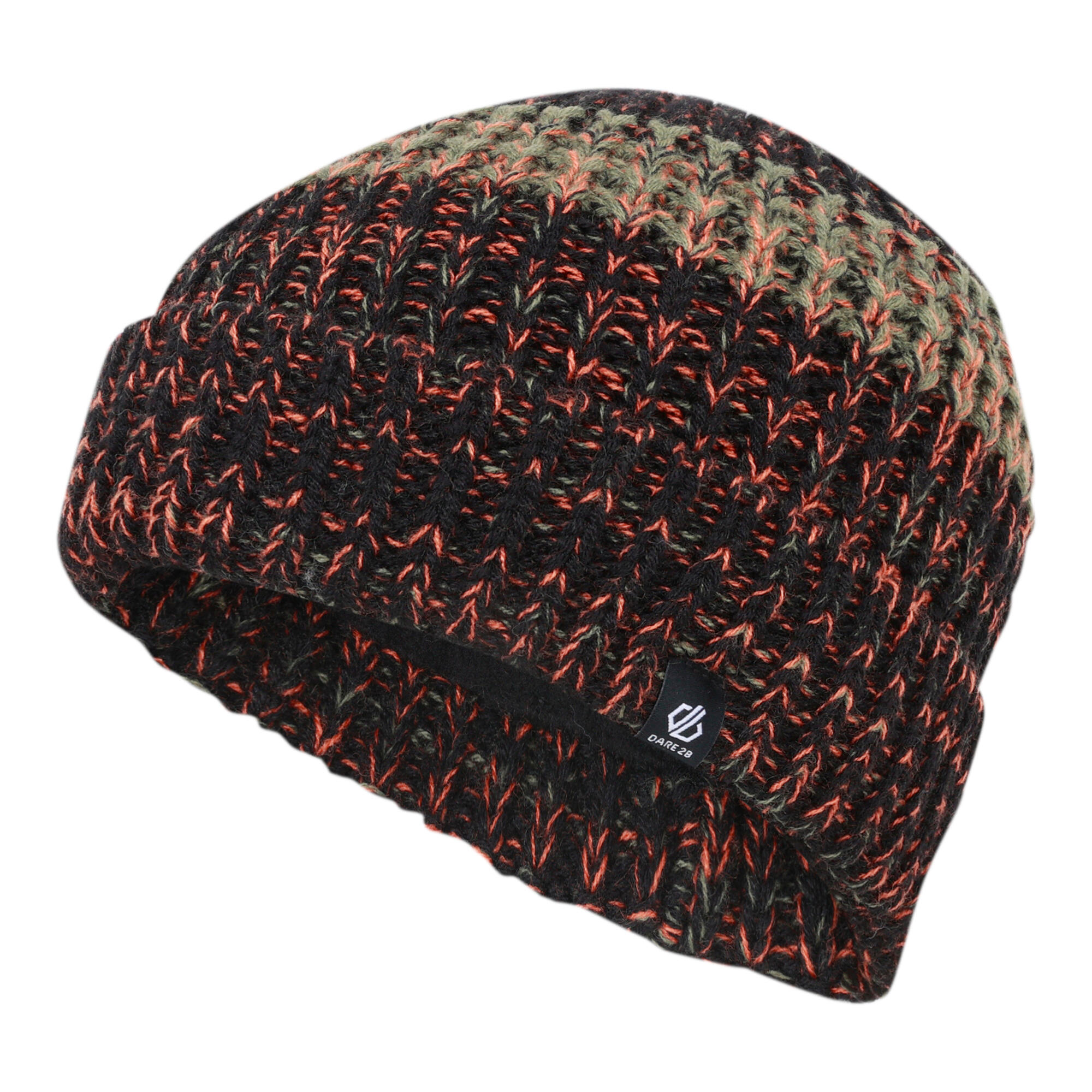 DARE 2B Childrens/Kids Mindless II Beanie (Black/Olivine Green)