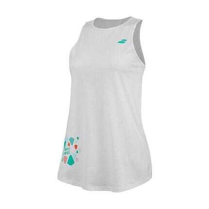 Camiseta Sin Mangas Babolat Cotton Tank Mujer