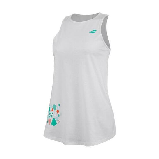 Camiseta Sin Mangas Babolat Cotton Tank Mujer