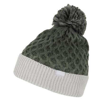 Bonnet Motif/style Ombré FROSTY Femme (Kaki Foncé / Blanc Lunaire)