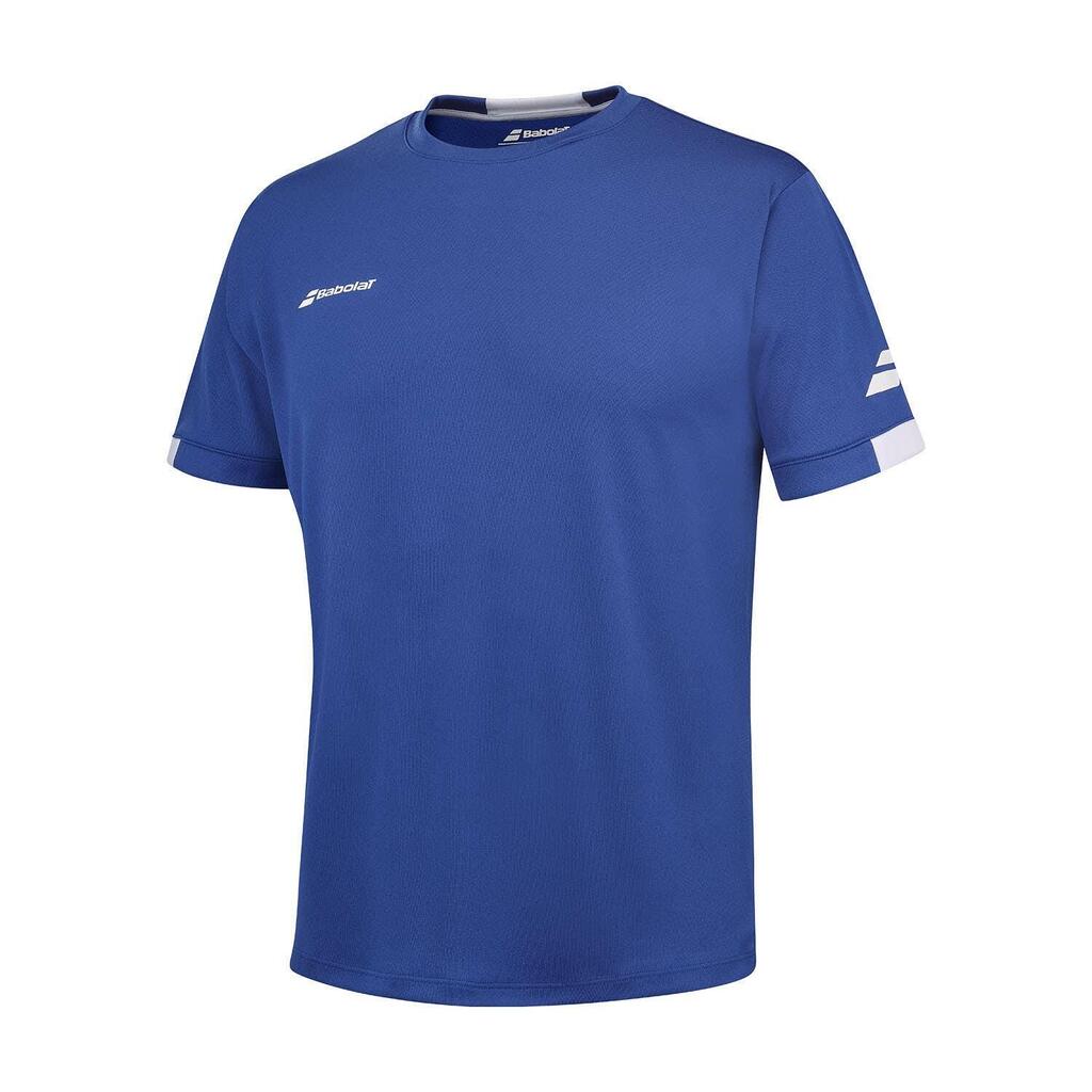 PLAY CREW NECK TEE SOLID BLUE MAN
