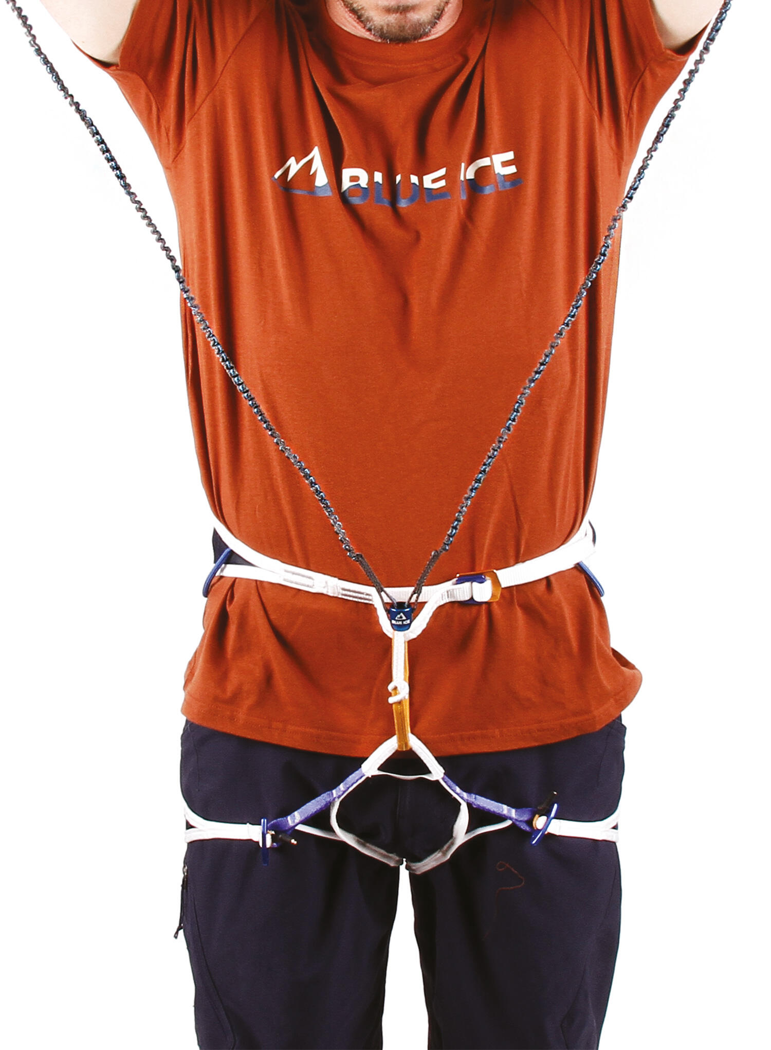 Lonża do czekanów  Blue Ice HYDRA LEASH blue 3/6
