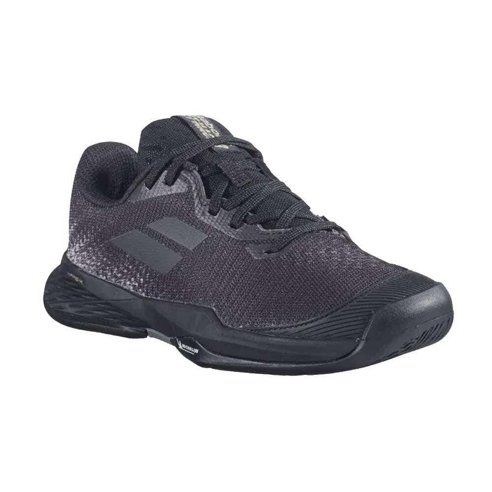 Buty tenisowe dziecięce Babolat Jet Mach 3 All Court Junior black/gold 40 2/4
