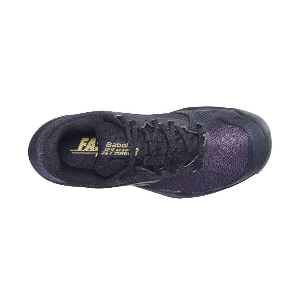 Buty tenisowe dziecięce Babolat Jet Mach 3 All Court Junior black/gold 40 4/4