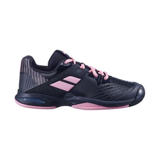Chaussures De Padel Junior Babolat Propulse All Court 33s204782014 Noir Et Rose