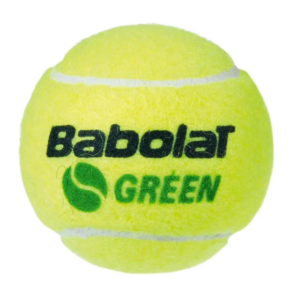 BABOLAT GREEN JUNIOR 3-BALL SET 2/2