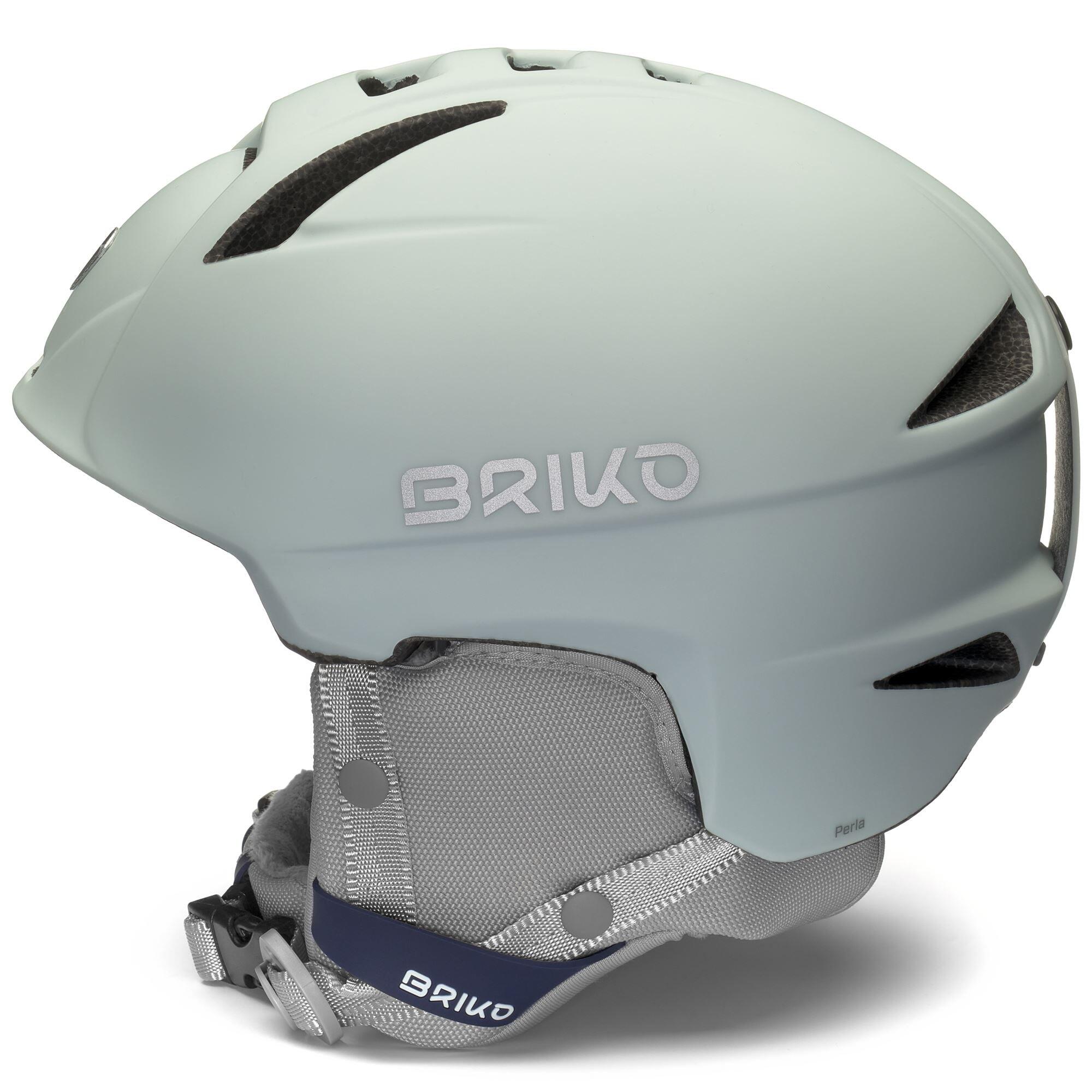 briko casco blu da donna in materiale sintetico per sport invernali 2/5