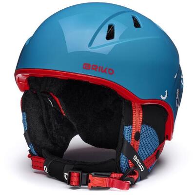 briko casco blu da bambino in per sport invernali