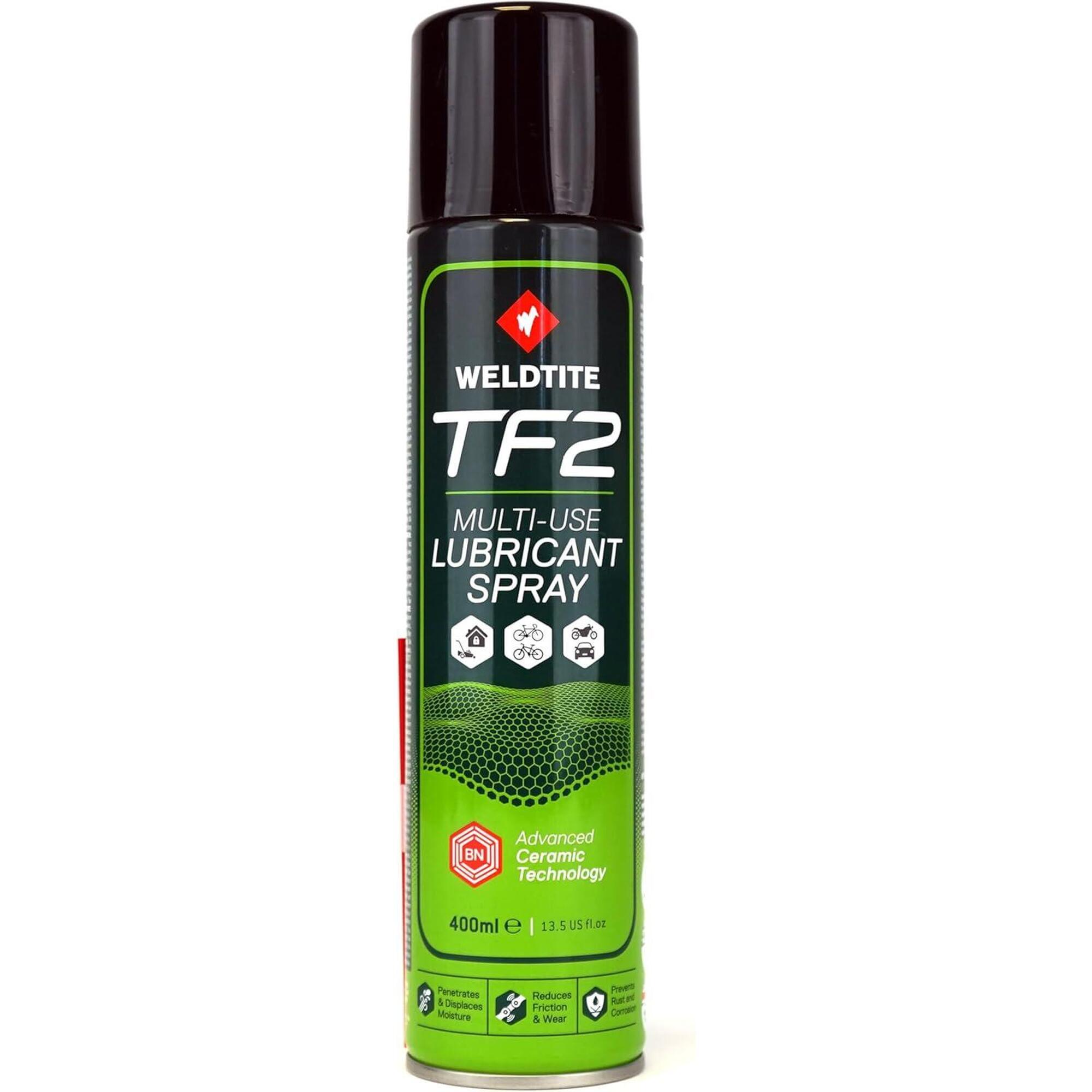 Lubrifiant vélo au teflon spray Weldtite TF2 ultimate