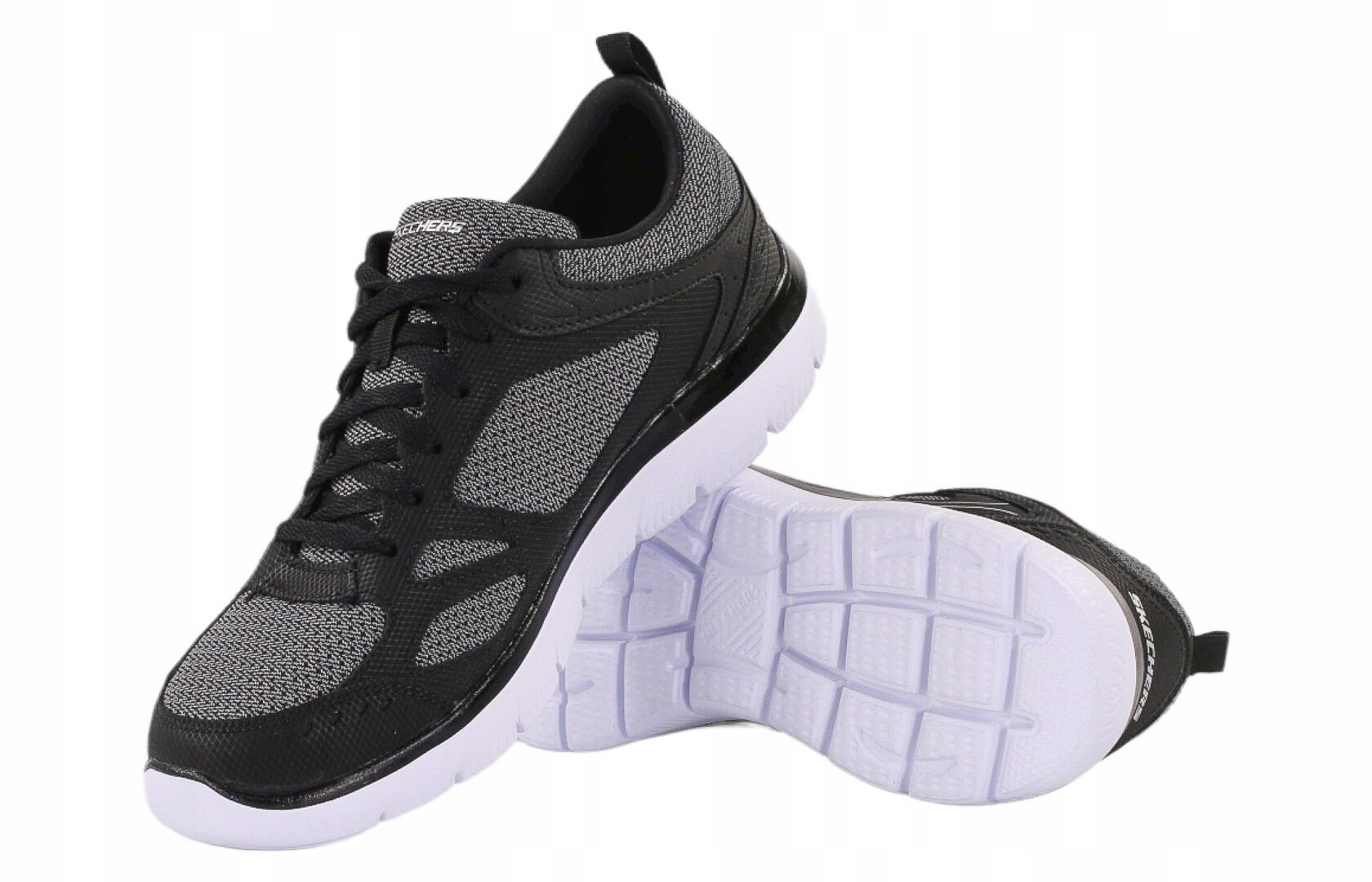 Chaussures Lifestyle Skechers Summits South Rim Noir/Blanc Homme 4/5