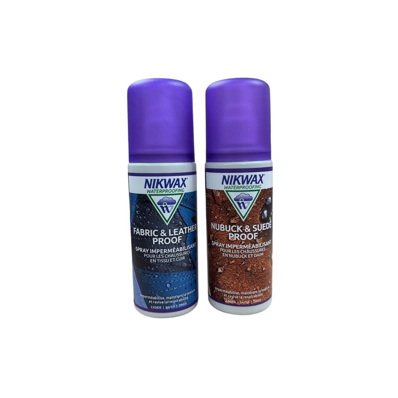 Imperméabilisant chaussures tissu et cuir nubuck et daim en
