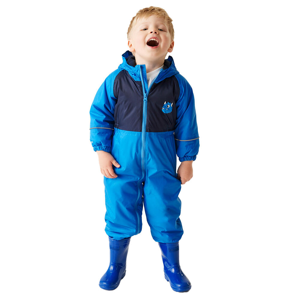 Combinaison De Pluie MUDPLAY Enfant (Bleu Mer) 3/4