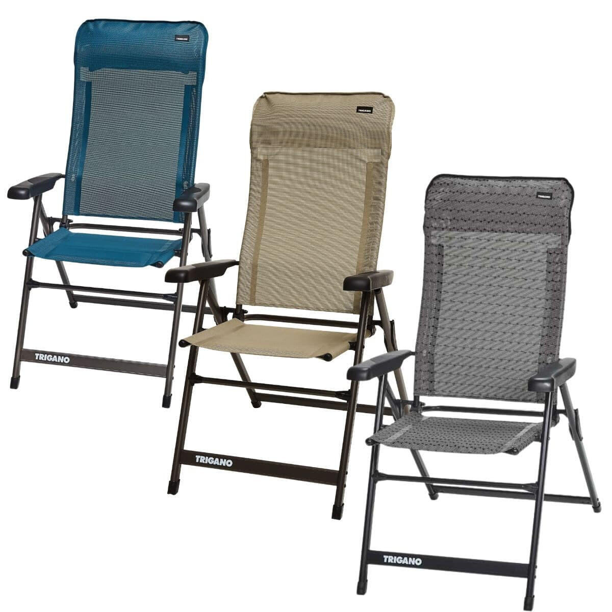 Fauteuil camping dossier haut SLIM 3/3