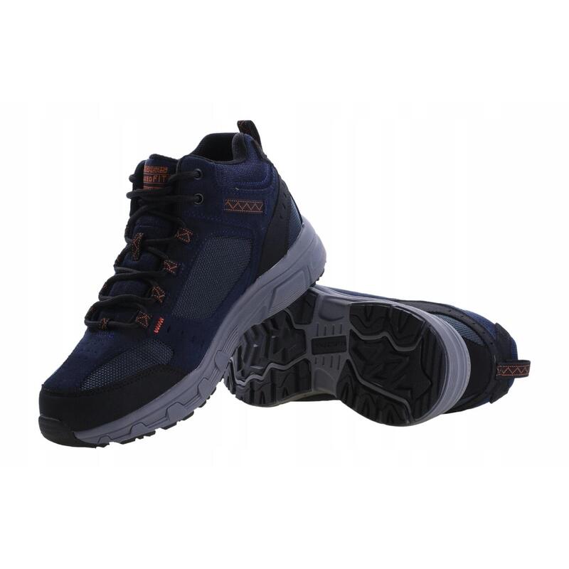 Buty  na co dzień męskie SKECHERS OAK CANYON IRONHIDE wysokie skóra