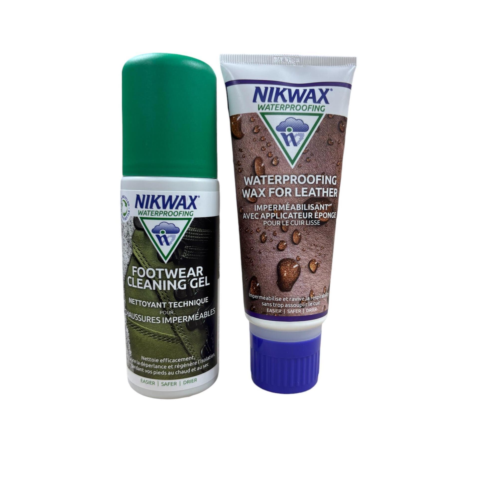 Nikwax - Nettoyant Chaussures + Crème Imperméabilisante - Kit De Nettoyage - No Size - Decathlon