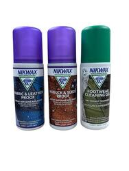 Nettoyant chaussures + imperméabilisant tissu et cuir et nubuck et daim en spray