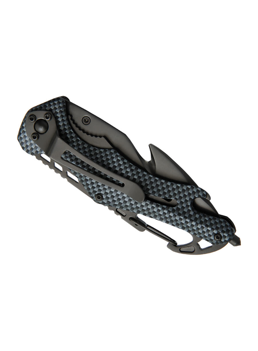 Nóż Baladeo Security Knife Emergency - carbon fiber 3/6