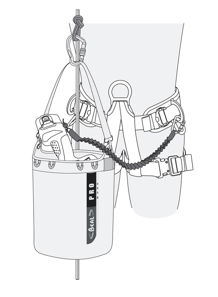 Lezecká odsedka Super Leash 2/2