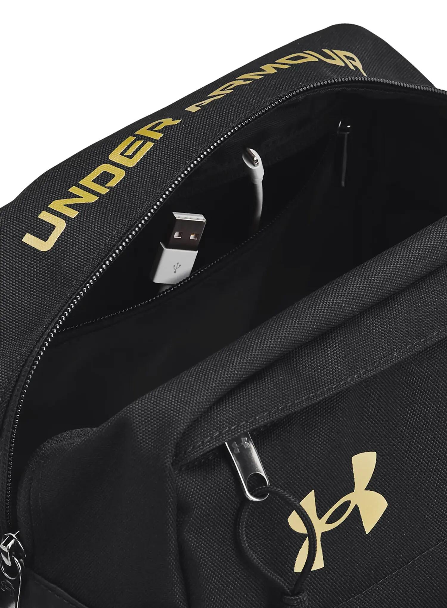 Kosmetyczka Under Armour Contain Travel Kit - black/metallic gold 5/6