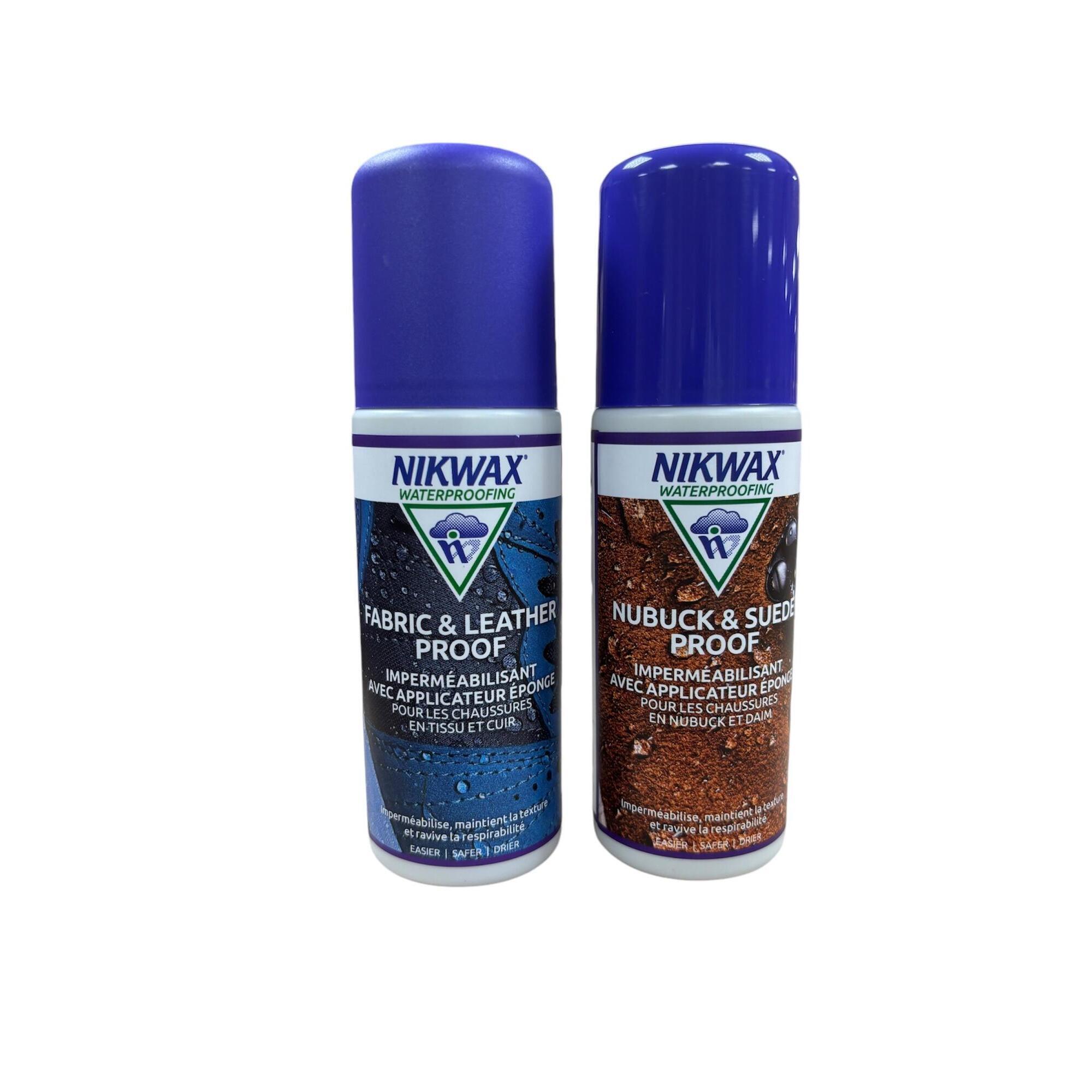 Nikwax - Imperméabilisant Chaussures Tissu Et Cuir Et Nubuck Et Daim En Applicateur - Imperméabilisant - No Size - Decathlon