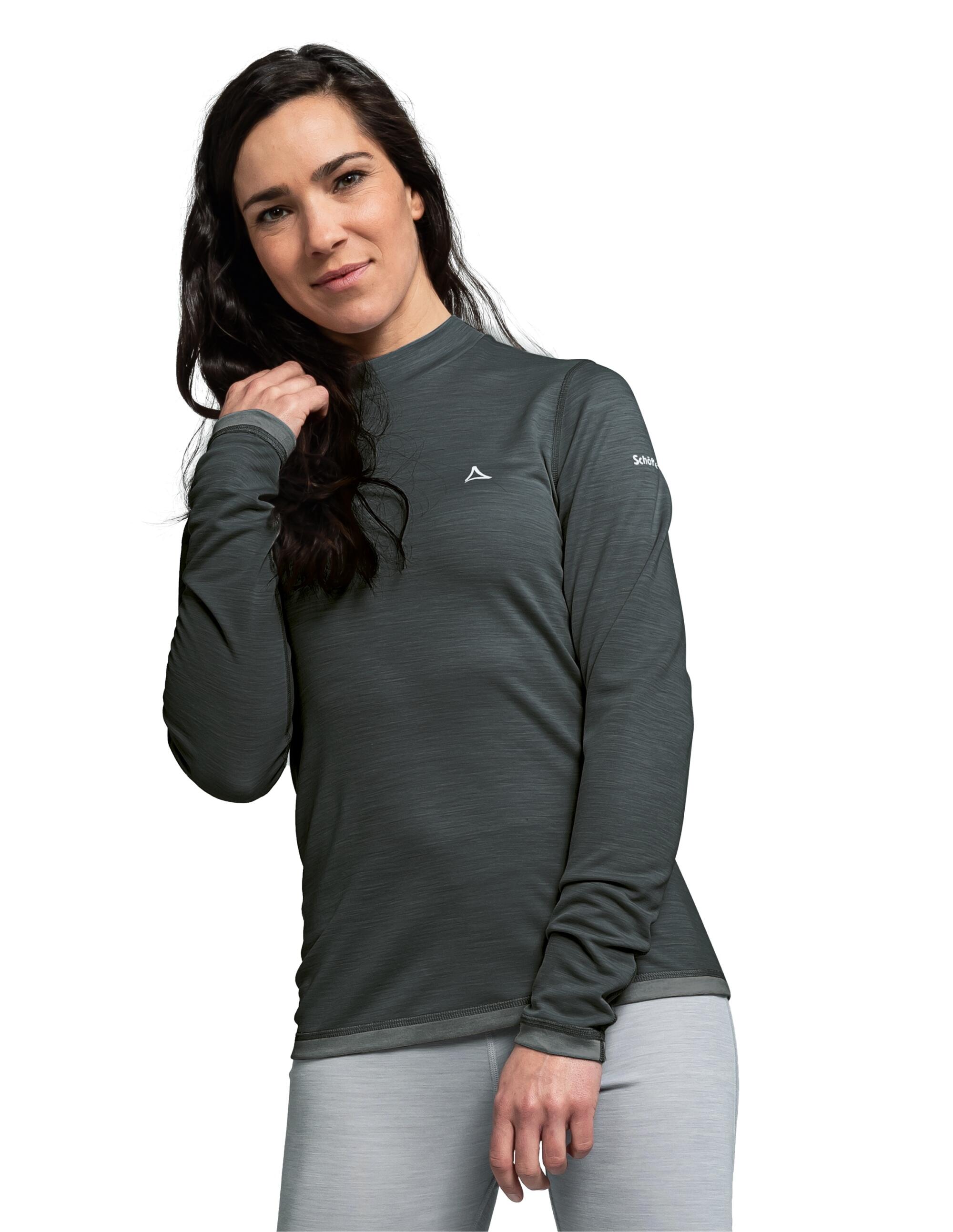 SCHÖFFEL Unterhemden WMERINO TURTLE NECK
