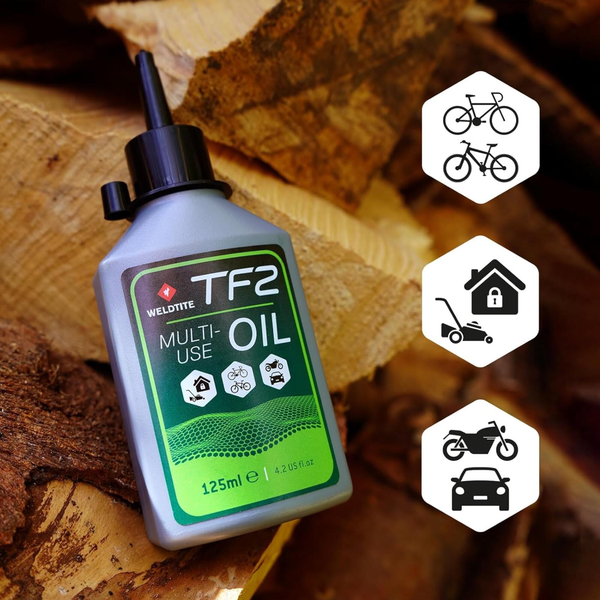 Fietsolie voor lagers-kabel-sleeve Weldtite TF2 4/6