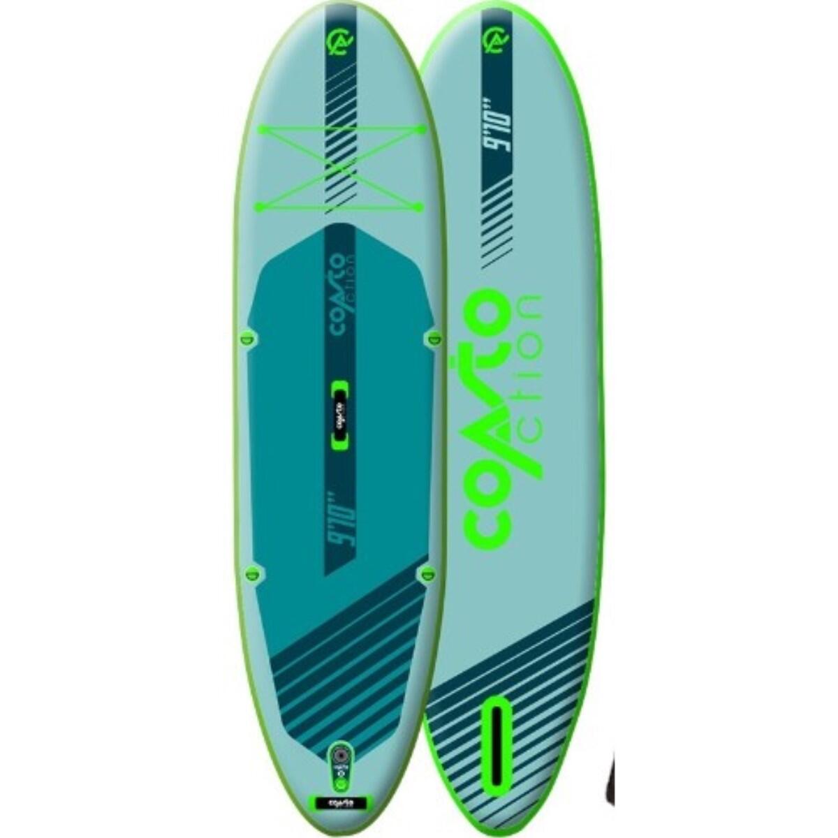SUP Aufblasbar Freizeit ACTION 9'1 Dropstitch 300x84x15cm 9'1x33''x6'' 2/6