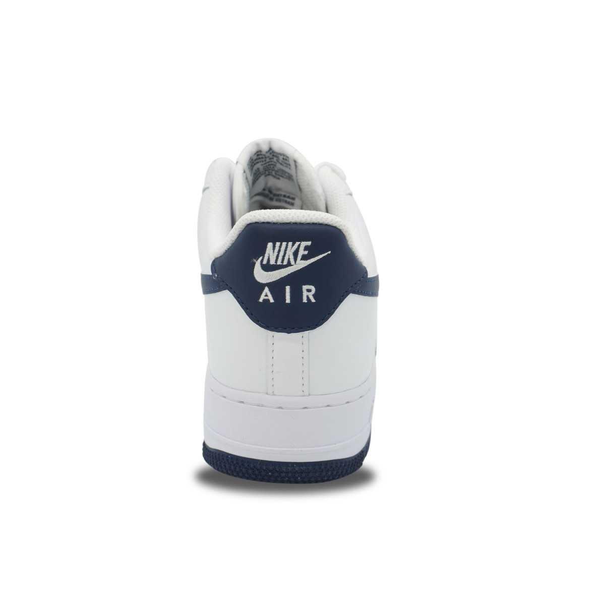 Nike Air Force 1 White Midnight Navy 4/6