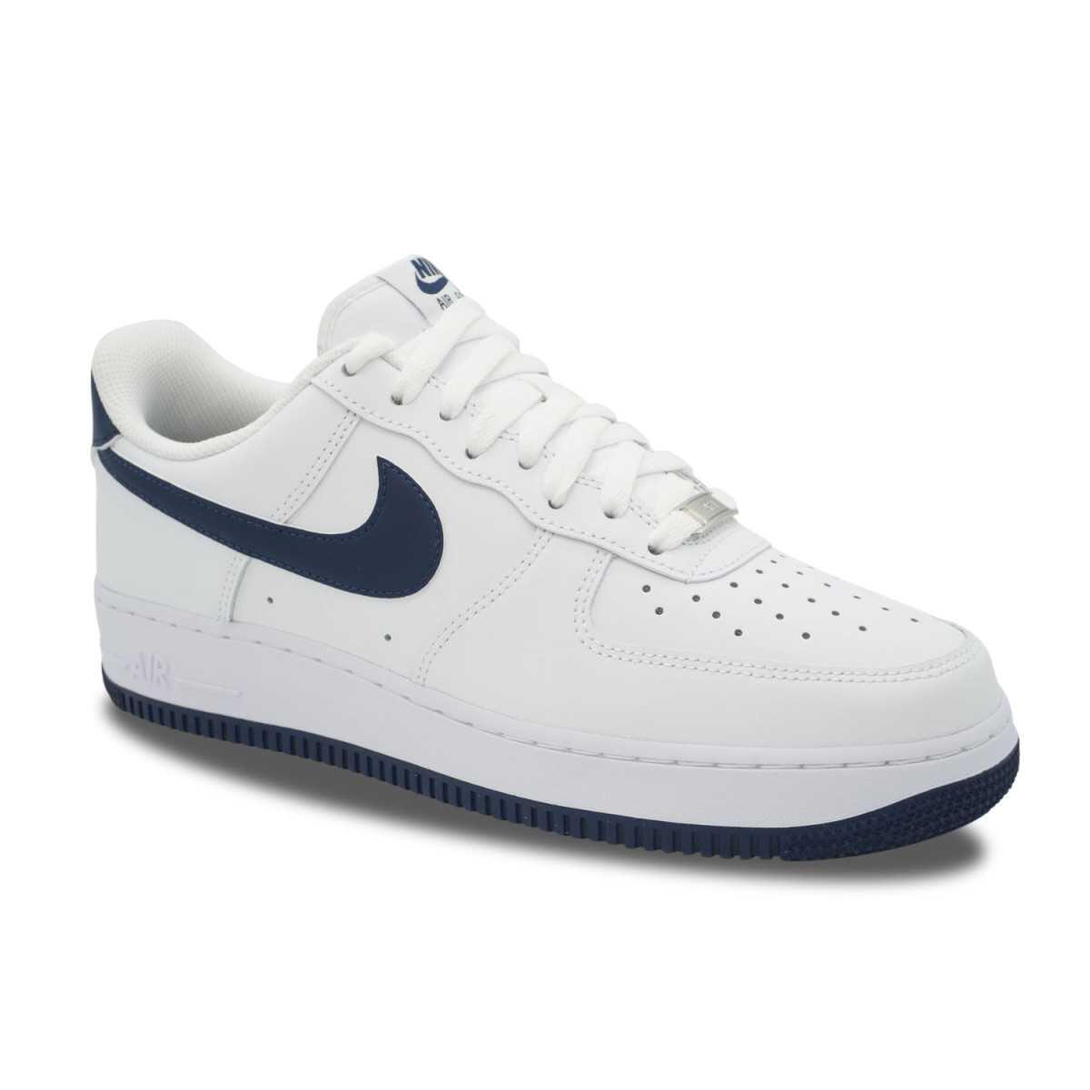 Nike Air Force 1 White Midnight Navy 2/6